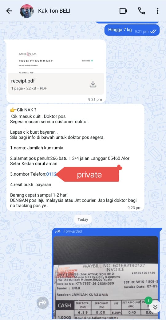 Bukti Pos