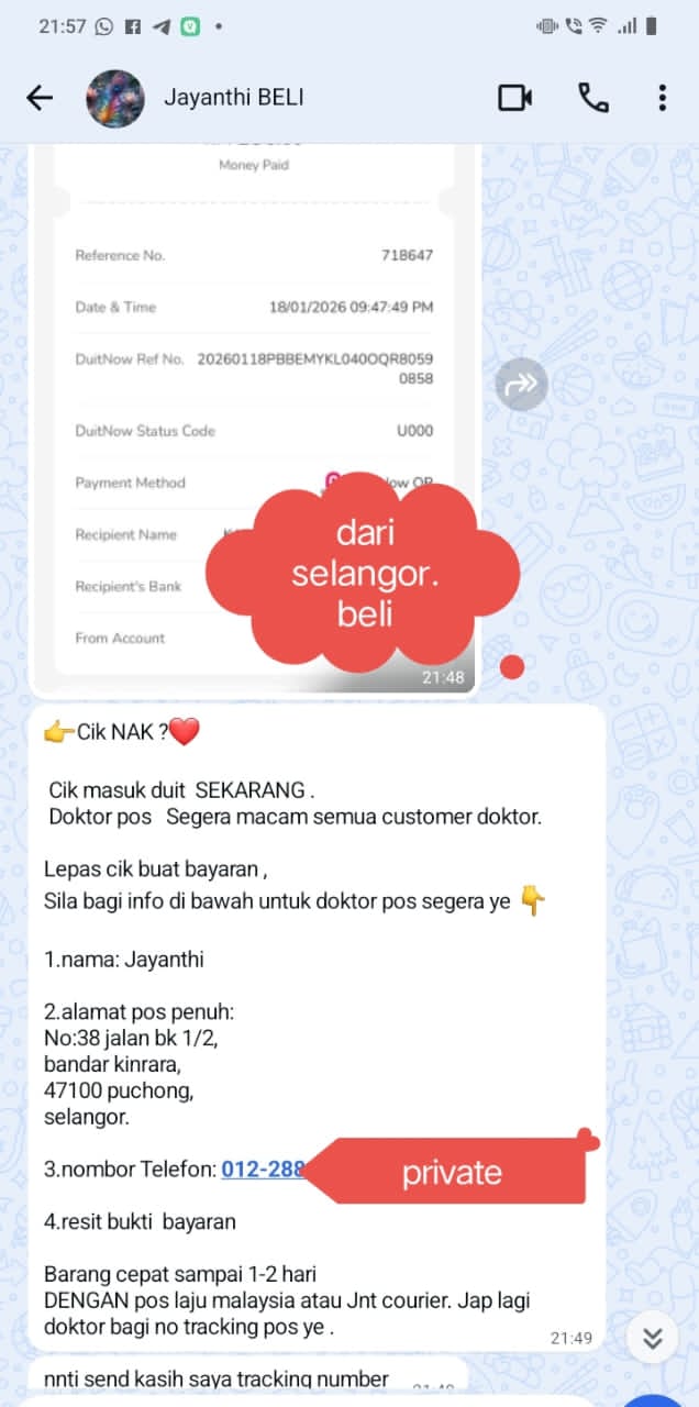 Bukti Pos