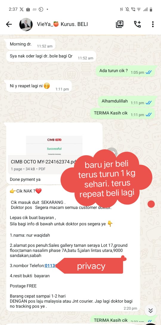 Bukti Pos