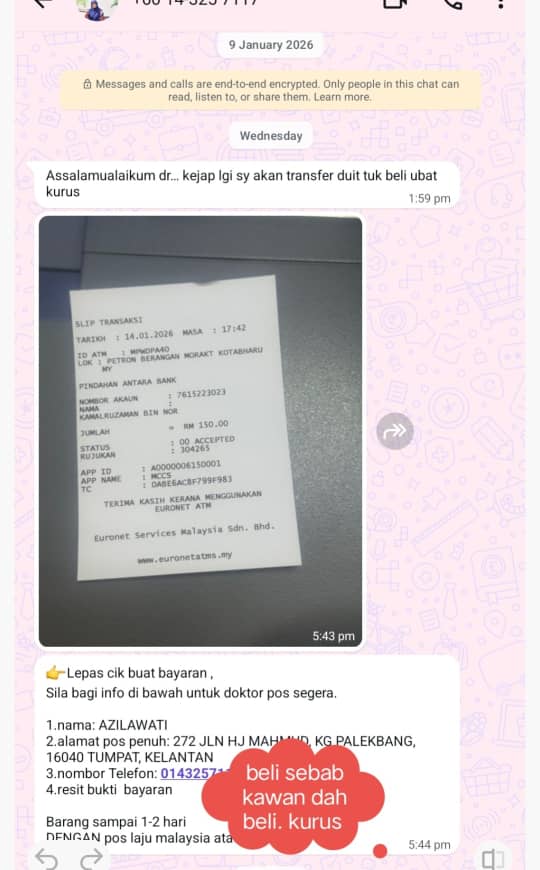 Bukti Pos
