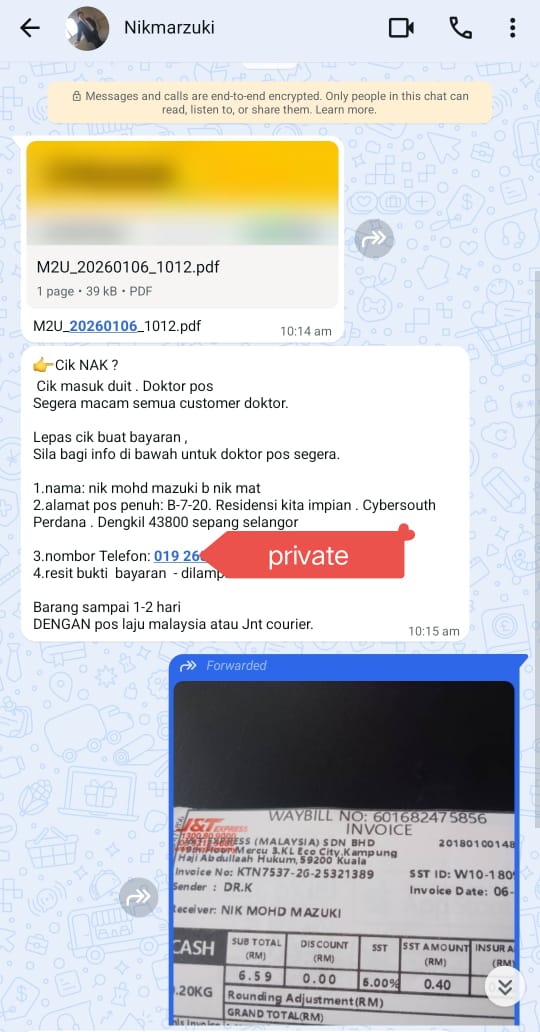 Bukti Pos